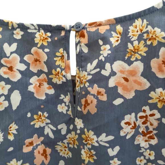 Pleione Floral Long Sleeve Blouse – Size L - Picture 10 of 12